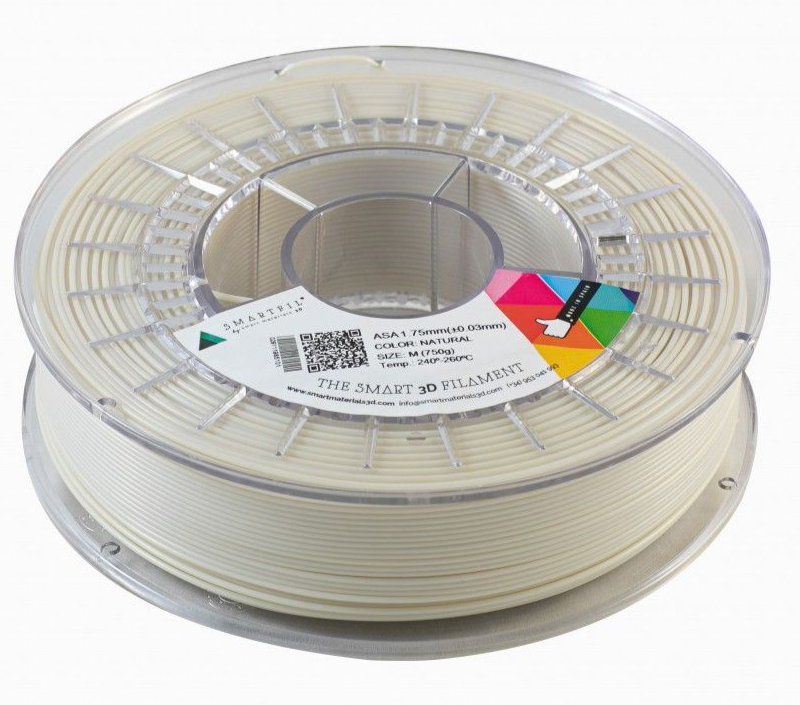 ASA - Filamento Smartfil 750gr. - 1.75mm - Natural